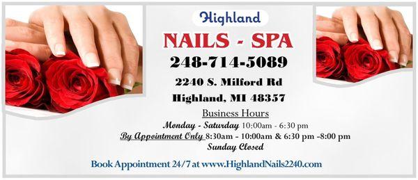 Welcome to highland Nails