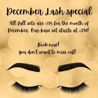 December lash special!