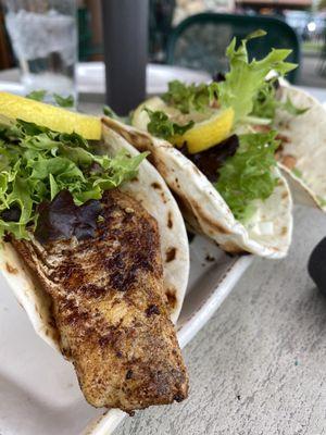 Blackened Walleye