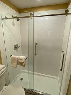 Very nice shower!