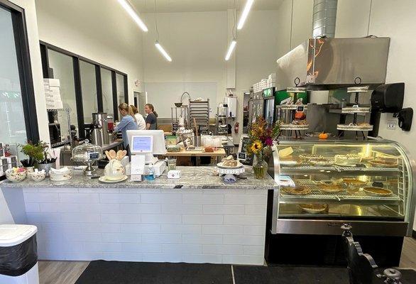 Counter Area and Kitchen