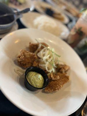 Chicharrón de pollo.