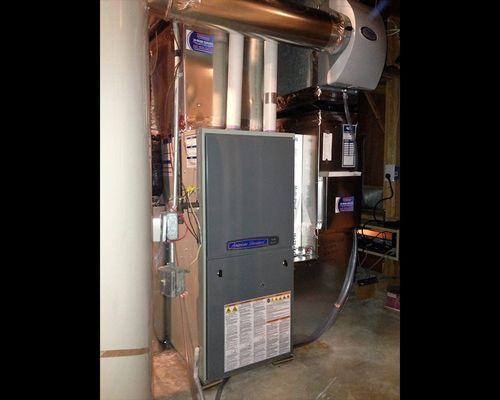 Room furnace system