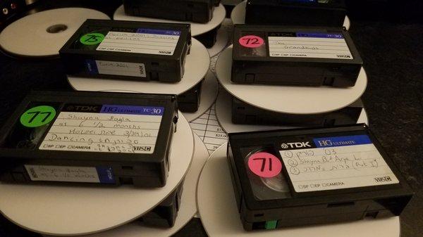 Video Tape to DVD Transfer Services