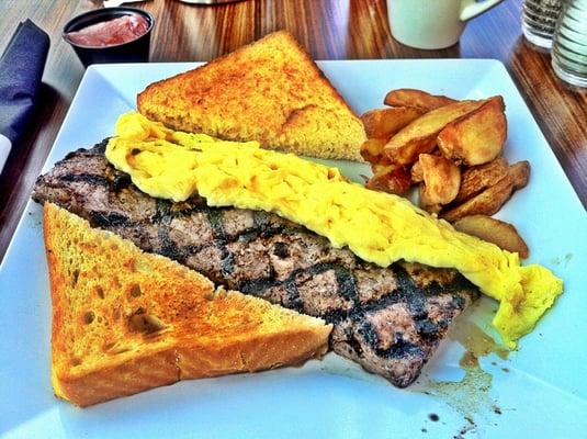 Steak N Eggs 21.00