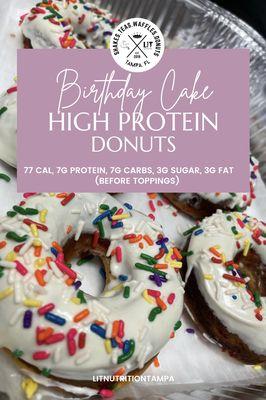 High Protein Donuts