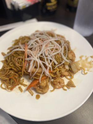 Seafood Soba, very good