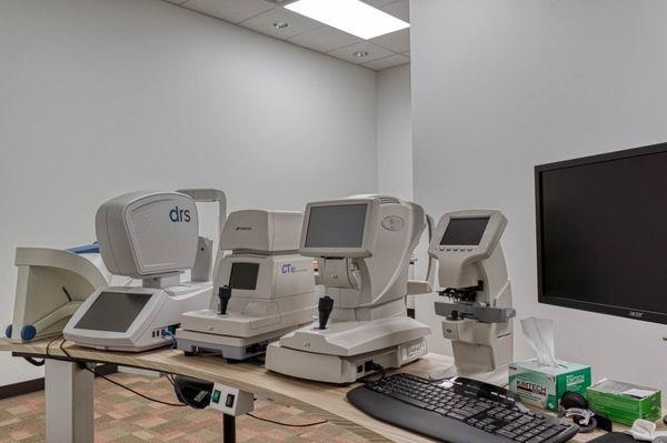 Eye Exam Room at Stanton Optical in Slidell, LA 70458