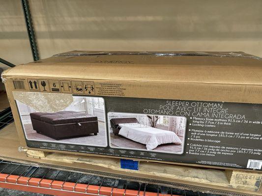 Ottoman sleeper $ 229 10.02.24