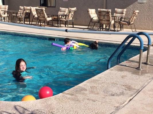 Spotless pool