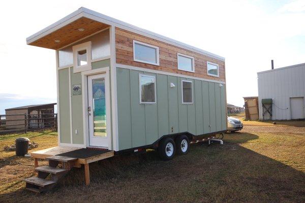 Exterior of Tiny Home on Wheels