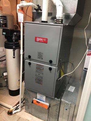 Complete HVAC system installation