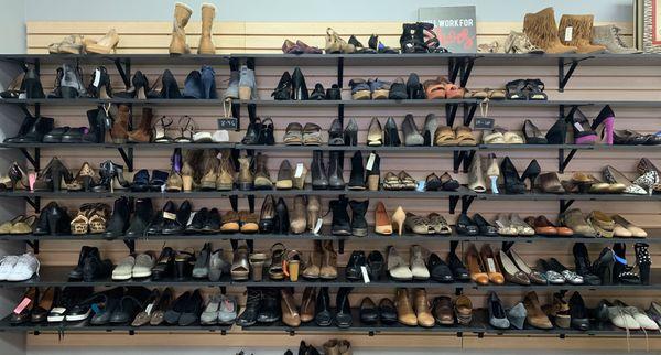 Shoe wall!