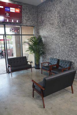 Waiting area.