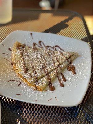 Crepe Nutella $6.95