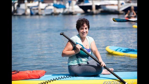 Paddling makes you happy!