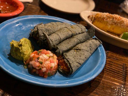 Quesadillas Azules Small Plate Dinner