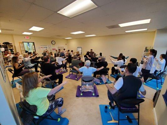 We had an amazing energy healing workshop! Find us on Facebook to stay up to date on our center events.