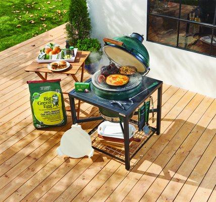 Big Green Egg grills available at Griffin Ace Hardware in Carmel Valley