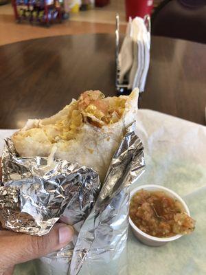 Breakfast burrito