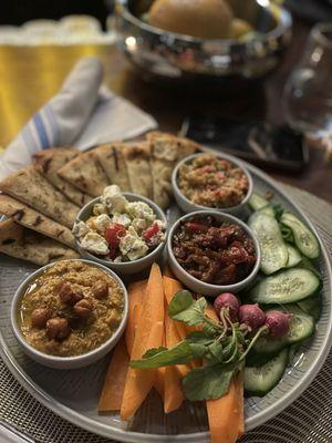 Hummus appetizer