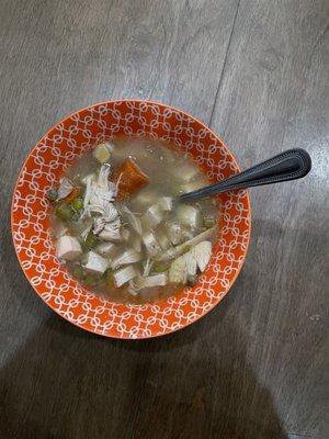 Chicken noodle soup