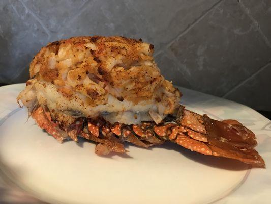 Stuffed lobster tail