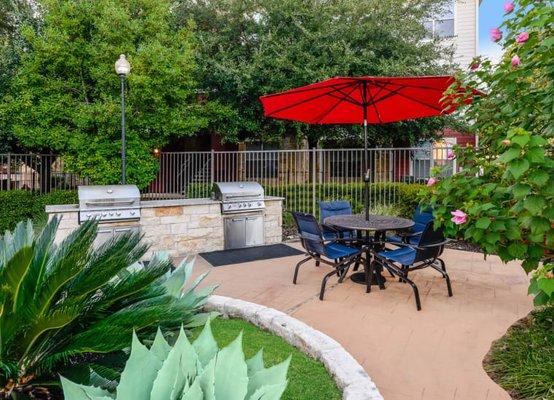 Outdoor Grilling Station