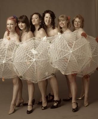 The cast of MADAME BURLESQUE (Summer 2011)