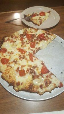 Best pizza, bacon, peppadew and ranch