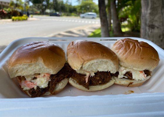 Pork sliders