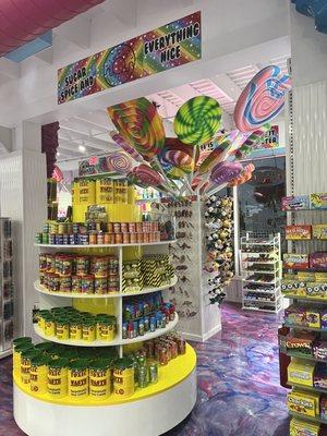 They have lots of vintage candies to choose from.