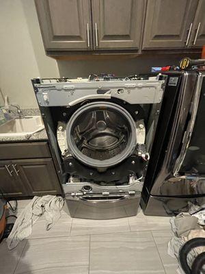 LG front loader washer drain pump repair