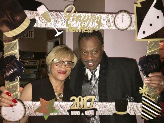 Owner and Greg Rose 2017 New Years Eve