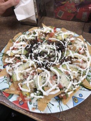 These nachos!!!! Omg to die for!!!!! So fresh