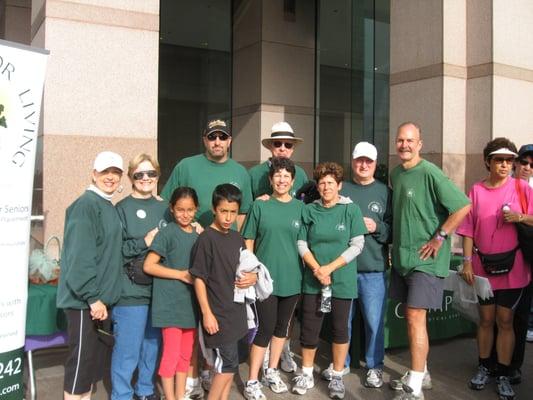 TEAM CONCEPTS.....Walk to end Alzheimer's, Alzheimer's Association Southland Chapter