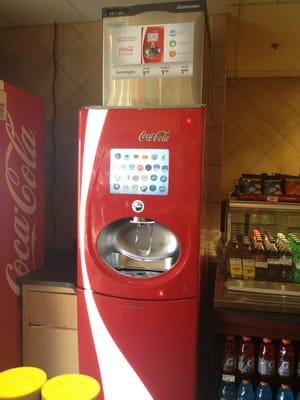 Look who now has a special coca cola machine!