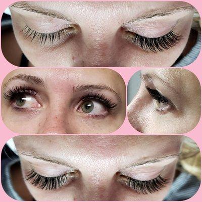 Classic silk lash extensions