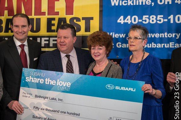 Ganley Subaru East is helping the local community