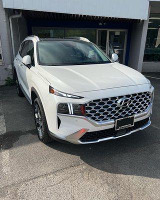 Hyundai Santa Fe HPEV SUV car