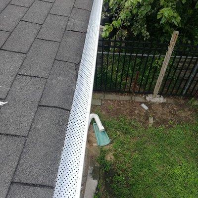 Screening or leaf free leaf gutter Guard cover and more