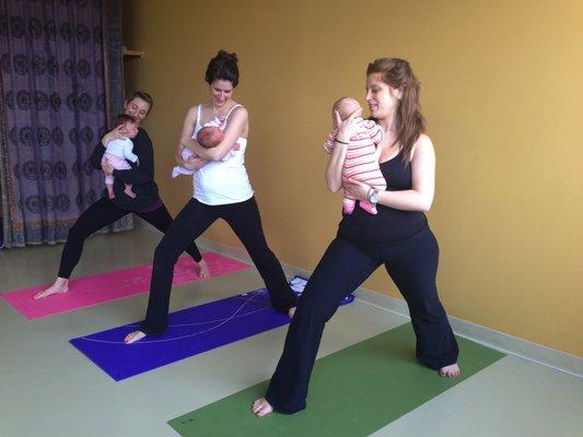 Baby and Me Yoga, circa ~ 2014?