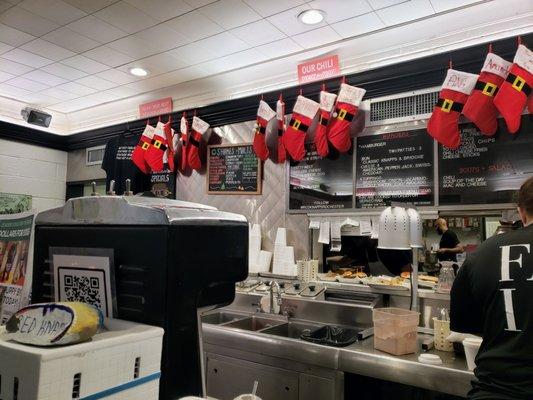 Behind the Counter at Red Knapp's Rochester