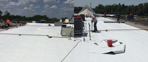 Commercial roof