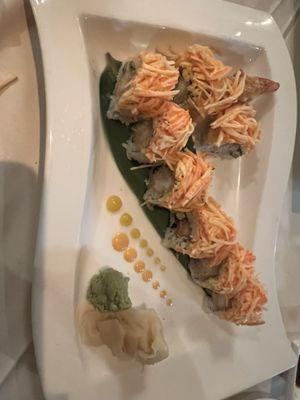 Tempura/kani roll