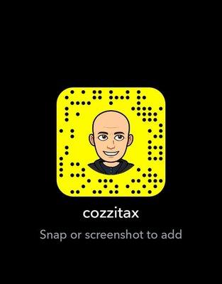 Add CozziTax on SnapChat!