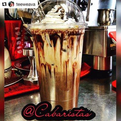 Amazing Cabaristas Chocolate Frappe!