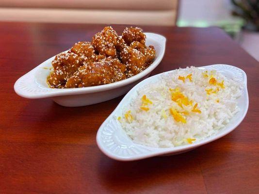 Sesame chicken