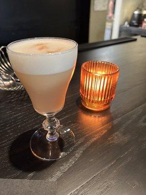 A real whiskey sour