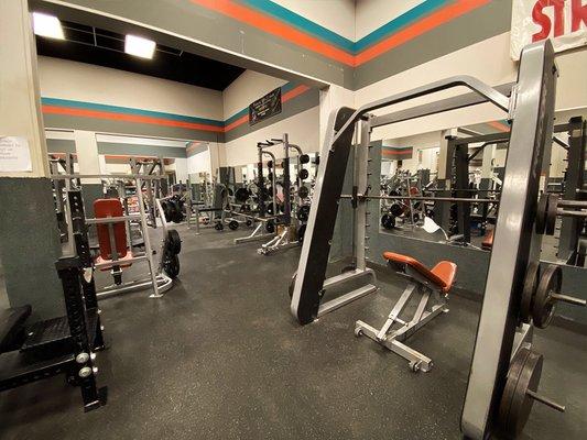 Check out the gym